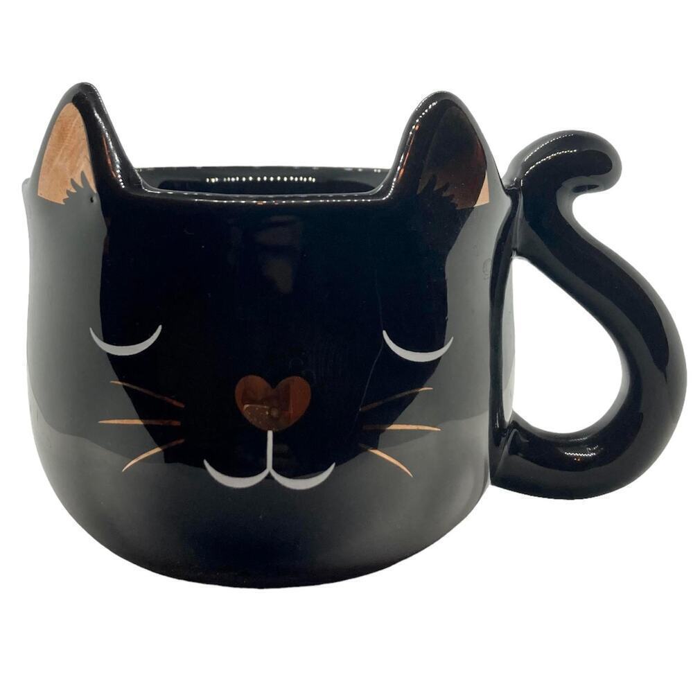 Black Cat Ceramic Mug BC01